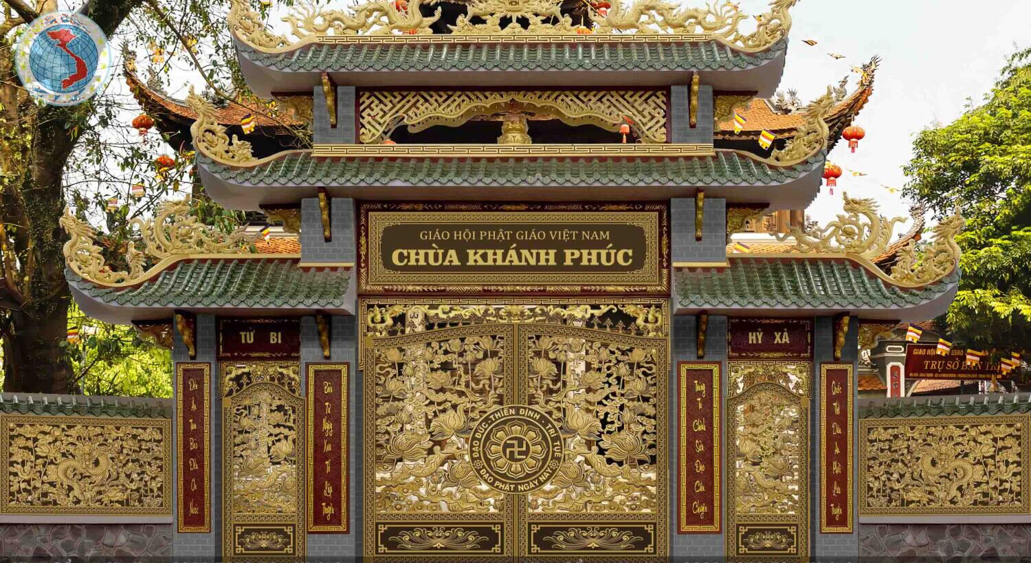 Cổng nhà chùa - CNC 006