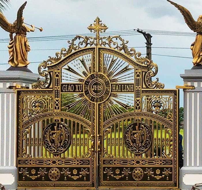 Cổng nhà thờ đẹp - CNT 004