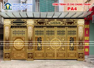Cổng nhôm đúc tân cổ điển: Hướng dẫn chuyên sâu từ Tiến Thành 2026