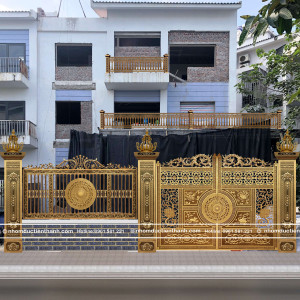 Cổng nhôm đúc mẫu C-121