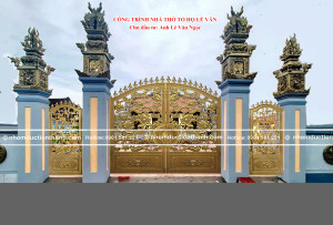 Cổng nhôm đúc mẫu C-139