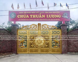 Cổng nhôm đúc mẫu C-128