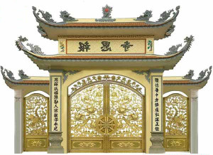 Cổng nhà chùa - CNC 003