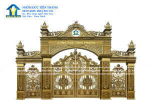 Cổng nhôm đúc mẫu C-127