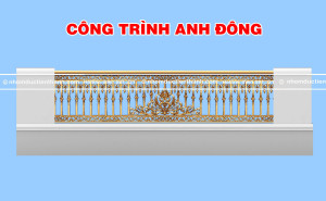 Lan can nhôm đúc - LC037